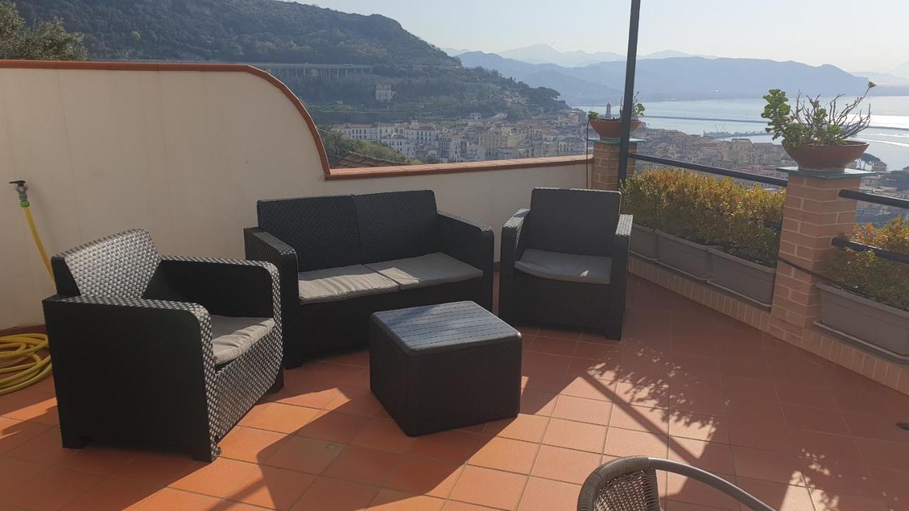 Casa Gabriella - Amalfi Coast - Free Parking - Full Sea View Villa Vietri Luaran gambar