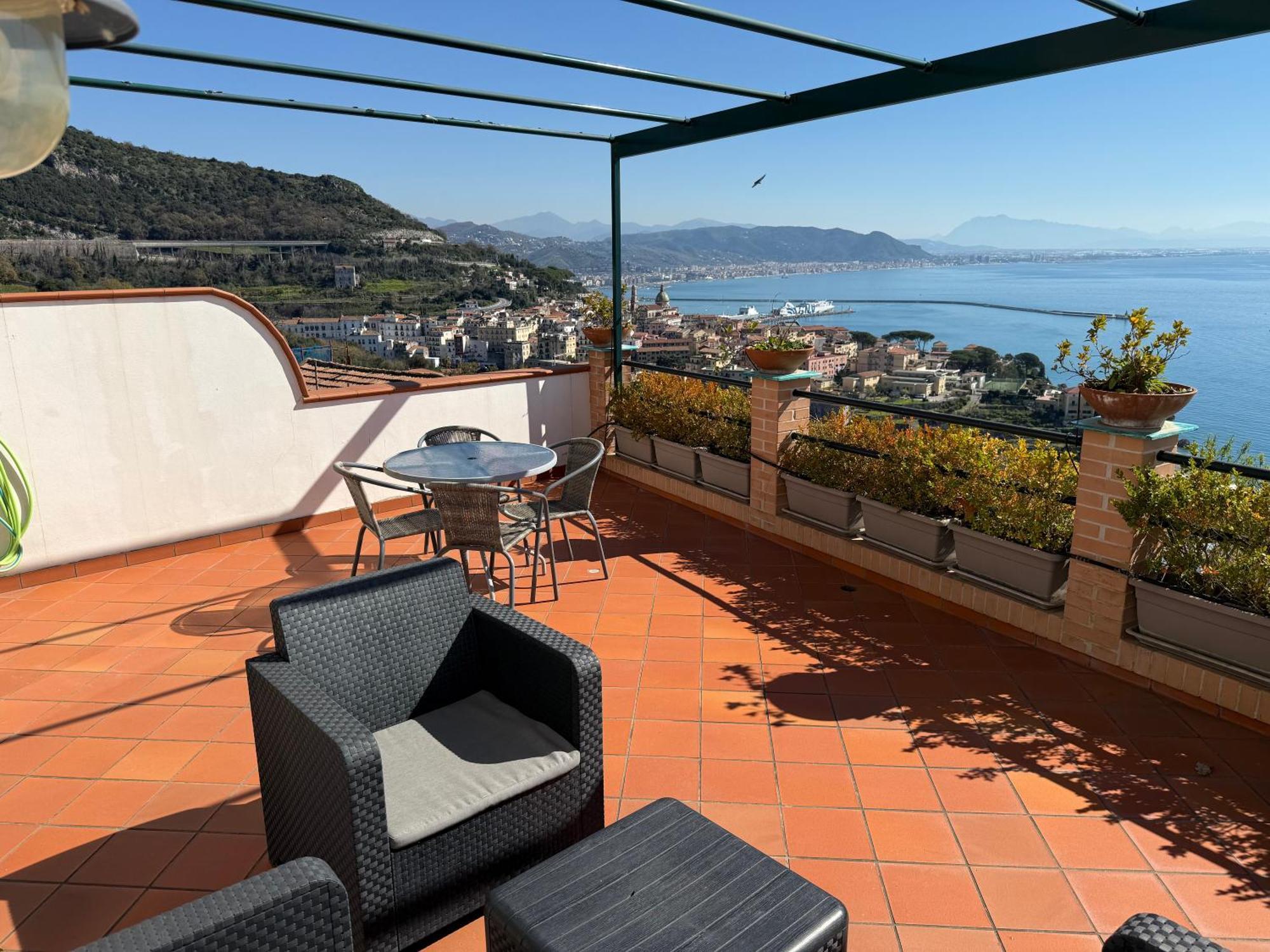 Casa Gabriella - Amalfi Coast - Free Parking - Full Sea View Villa Vietri Luaran gambar